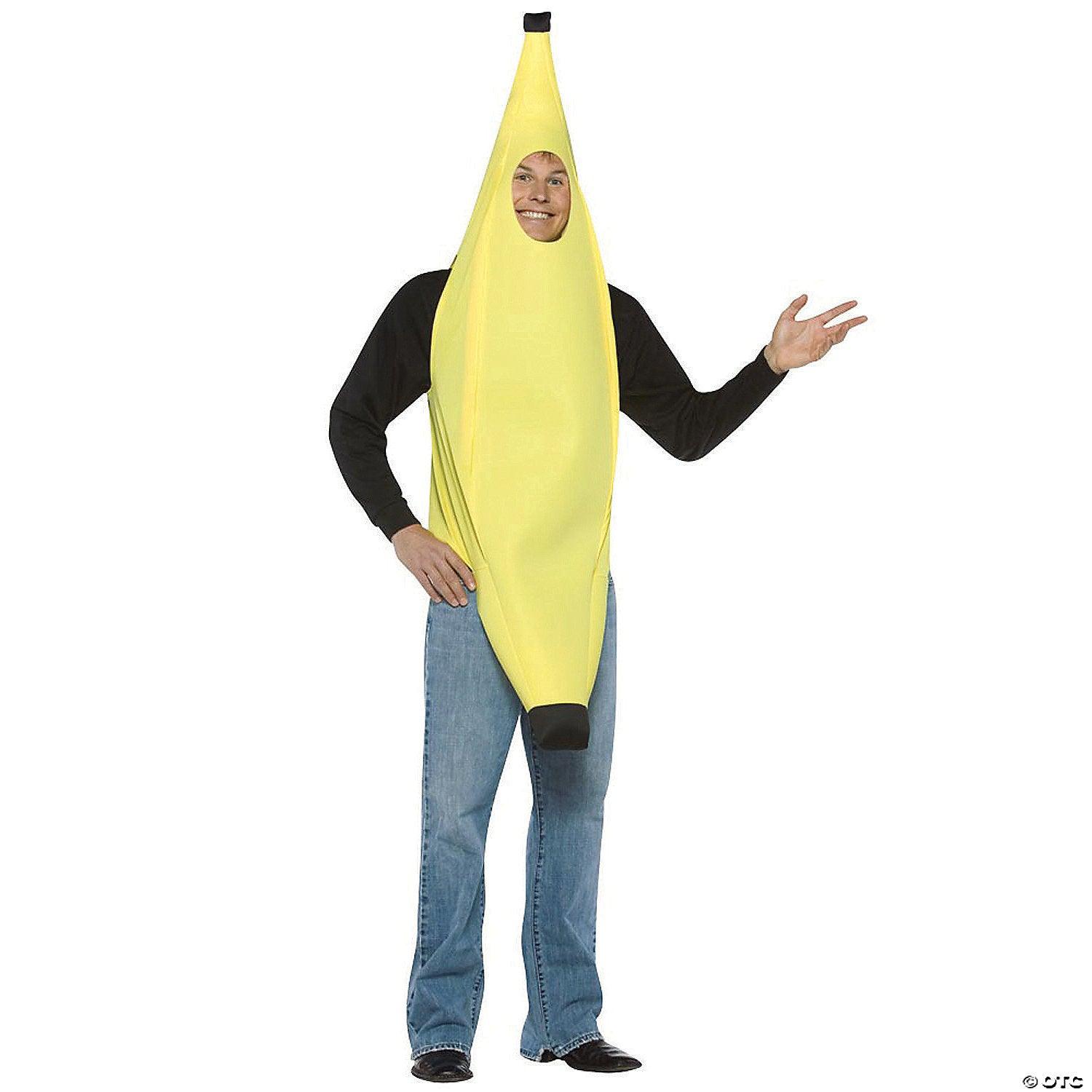 Adult Banana Costume - McCabe's Costumes