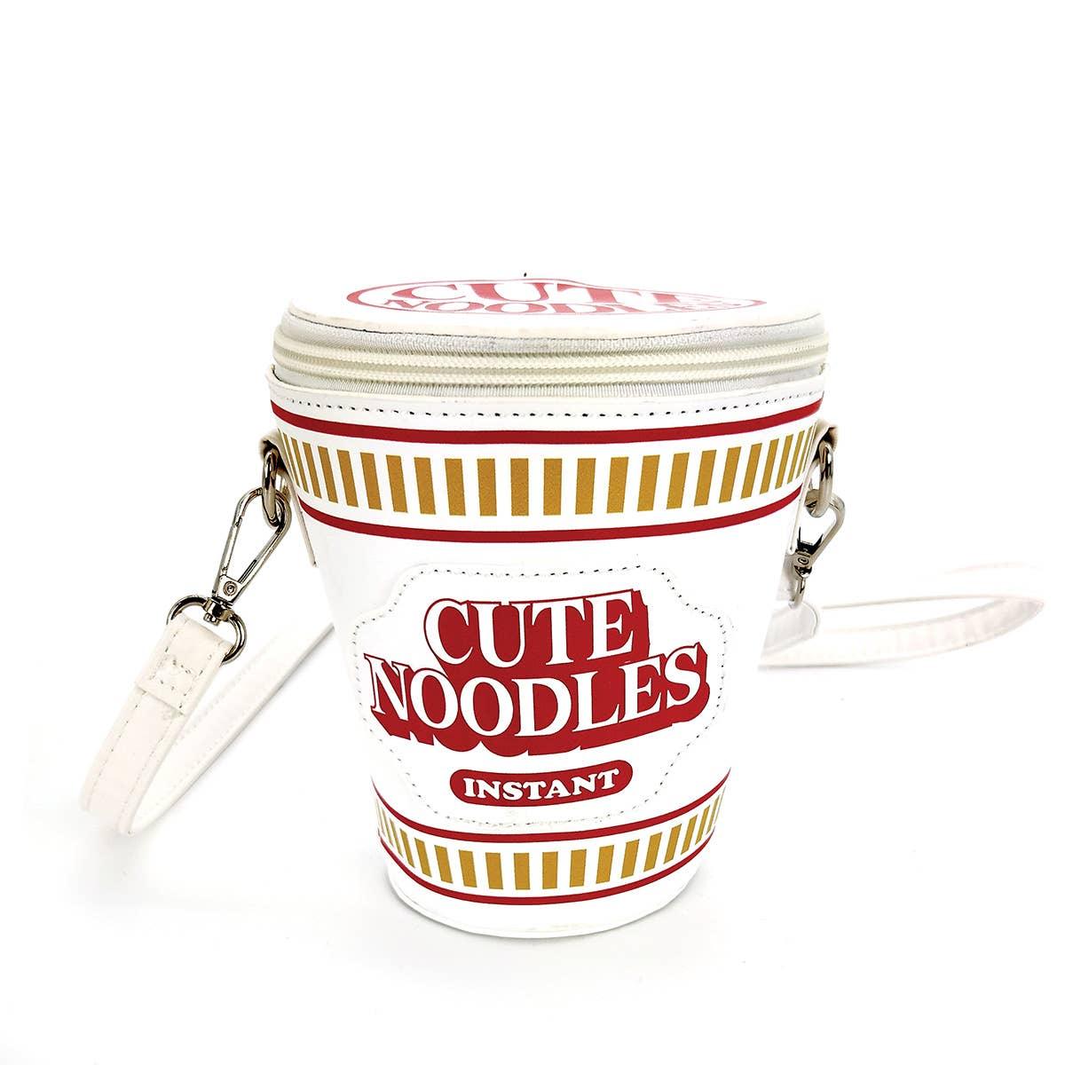 Cute Noodles Cup Crossbody Bag