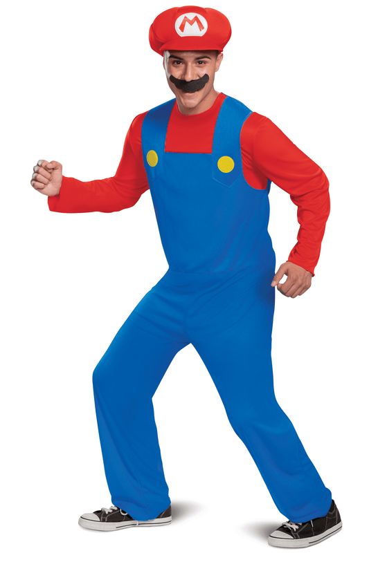 Adult Mario Classic Costume - McCabe's Costumes