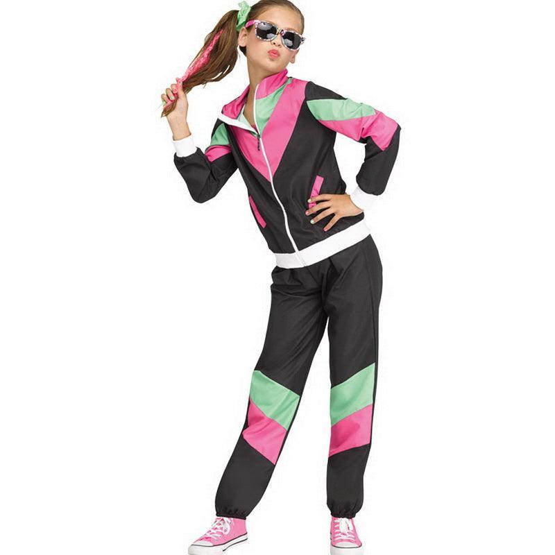 Child 80s Track Suit Costume - McCabe's Costumes